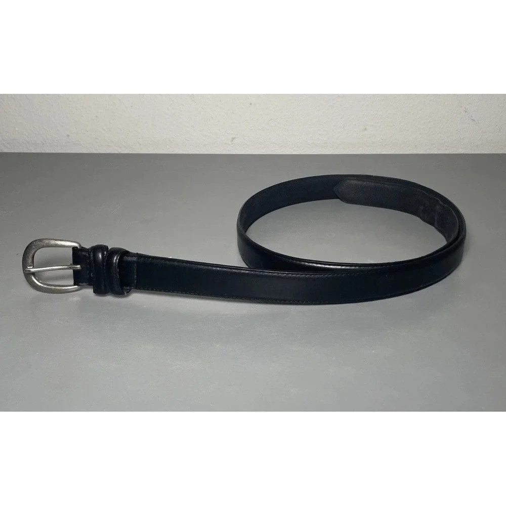 Austin clothing company Black‎ Leather Belt. Size 40 Belt